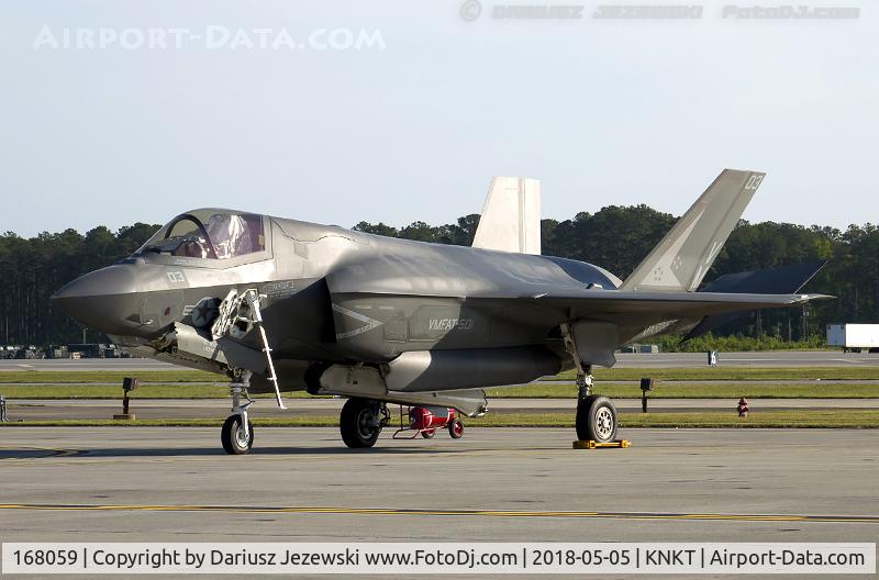 168059, 2011 Lockheed Martin F-35B Lightning II C/N BF-08, F-35B Lightning II 168059 VM-03 from VMFAT-501 