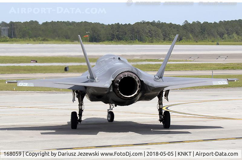 168059, 2011 Lockheed Martin F-35B Lightning II C/N BF-08, F-35B Lightning II 168059 VM-03 from VMFAT-501 