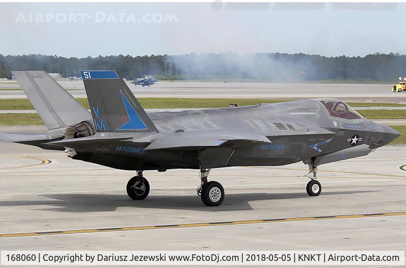 168060, 2011 Lockheed Martin F-35B Lightning II C/N BF-09, F-35B Lightning II 168060 VM-51 from VMFAT-501 