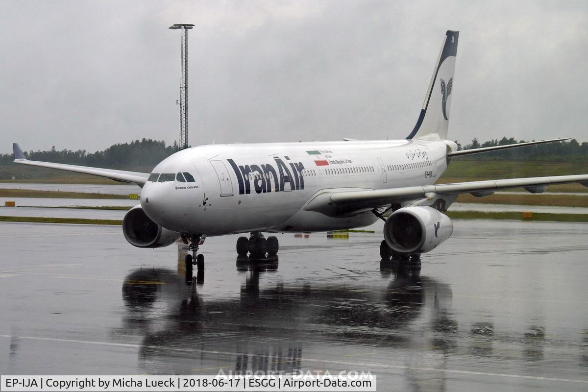 EP-IJA, 2014 Airbus A330-243 C/N 1540, At Gothenburg