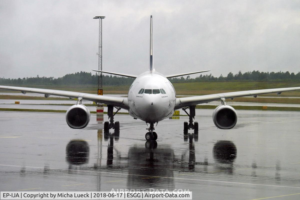 EP-IJA, 2014 Airbus A330-243 C/N 1540, At Gothenburg