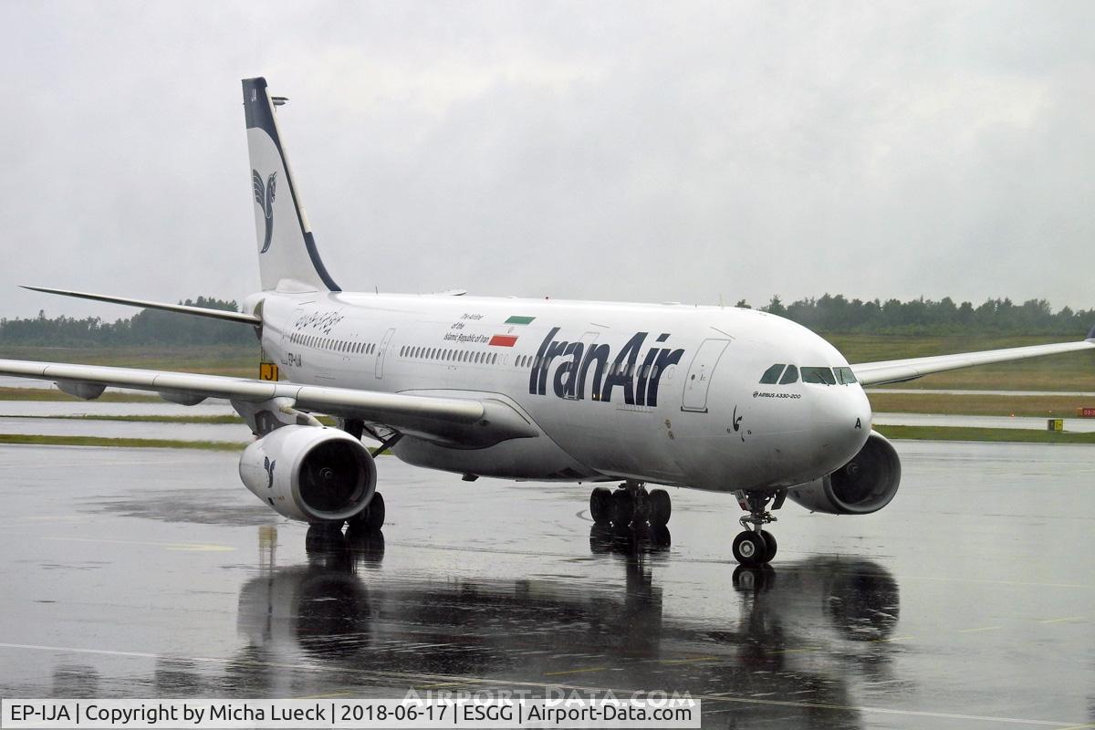 EP-IJA, 2014 Airbus A330-243 C/N 1540, At Gothenburg