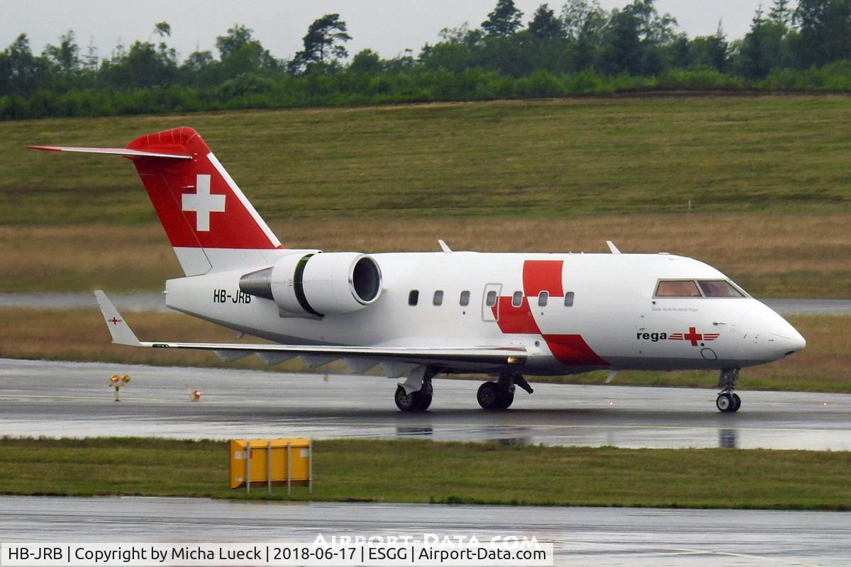 HB-JRB, 2002 Bombardier Challenger 604 (CL-600-2B16) C/N 5530, At Gothenburg