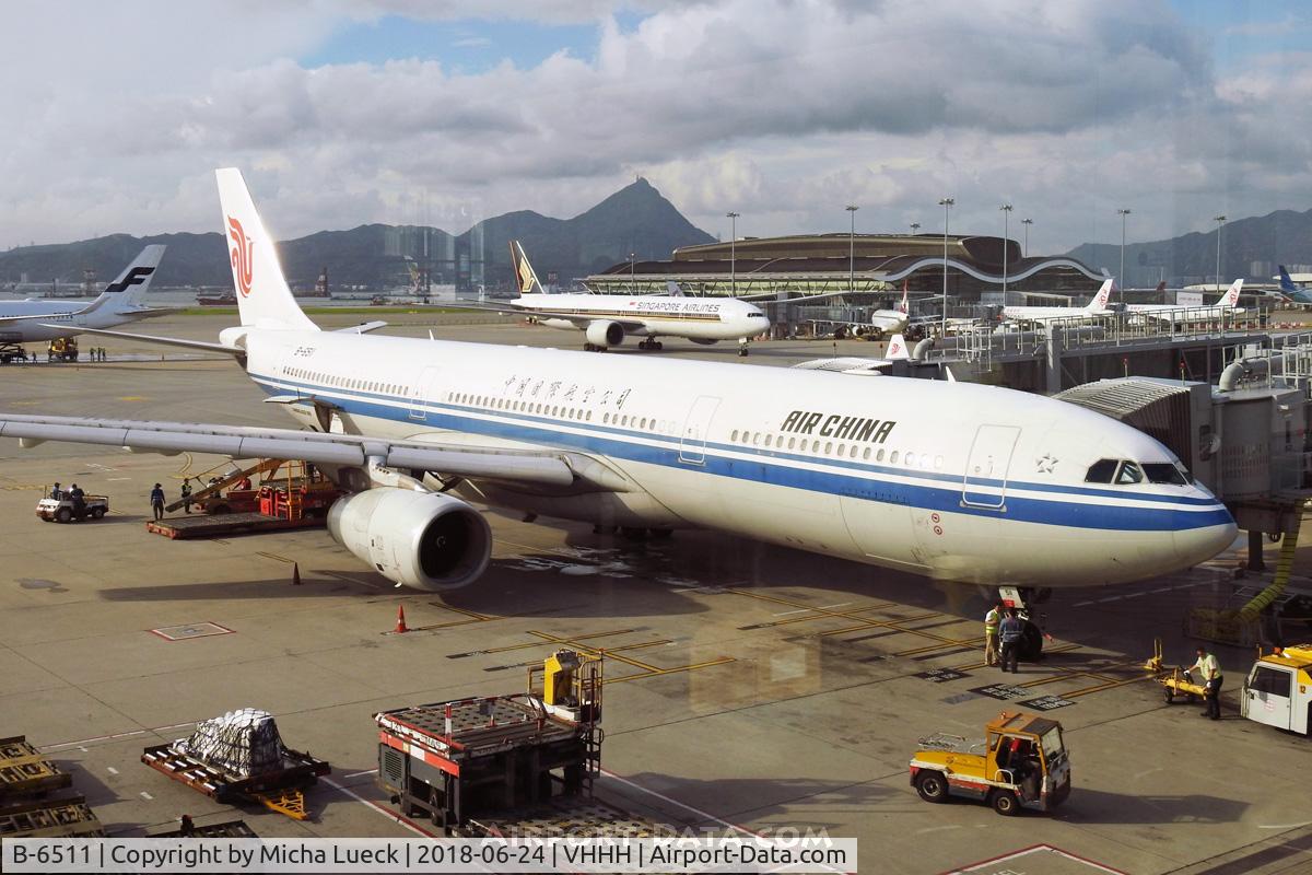 B-6511, 2010 Airbus A330-343X C/N 1110, At Hong Kong