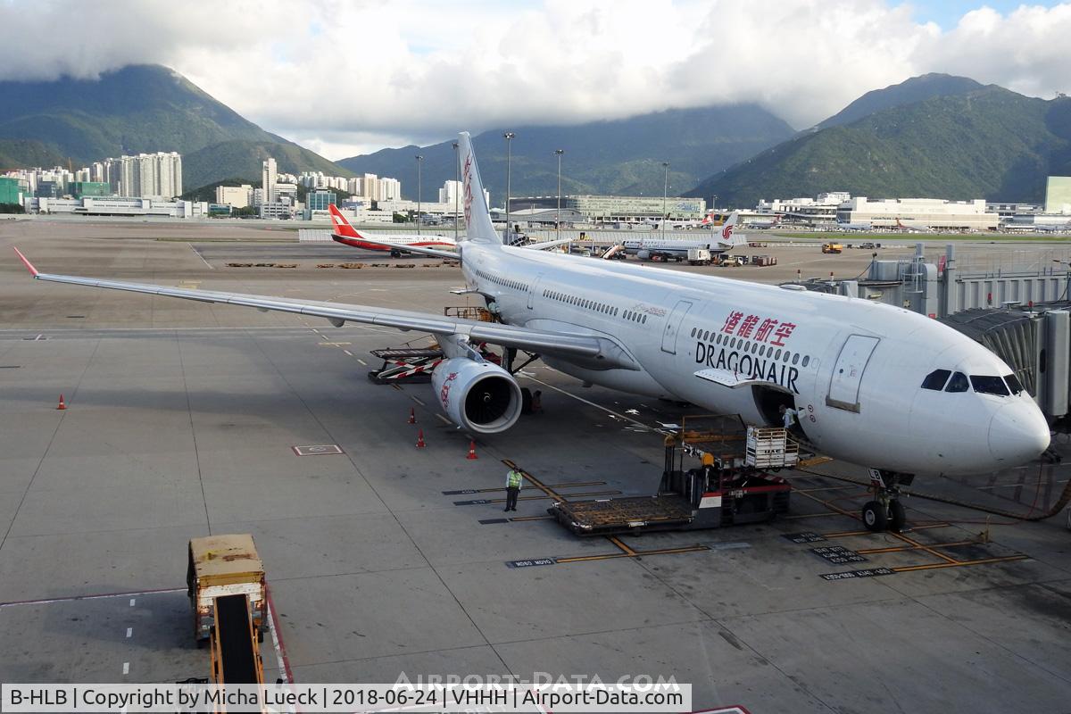 B-HLB, 1995 Airbus A330-342 C/N 083, At Hong Kong