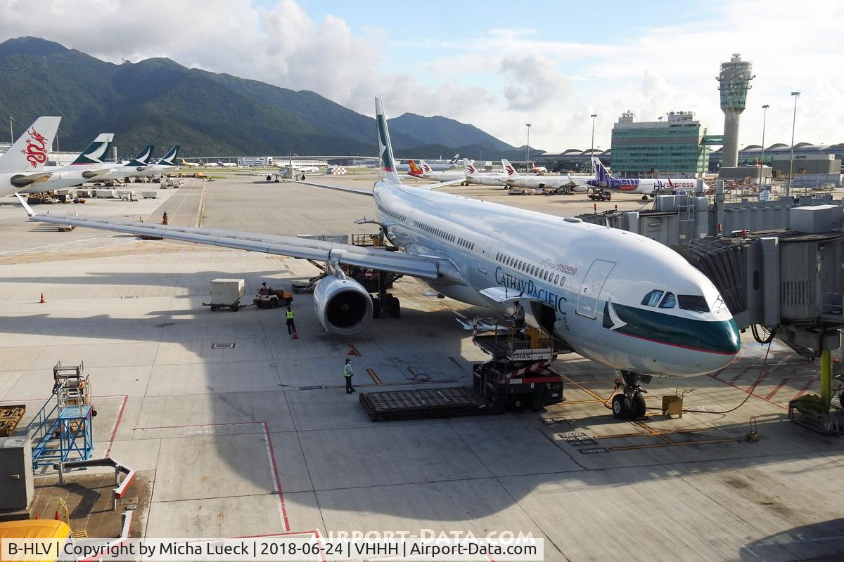 B-HLV, 2003 Airbus A330-343 C/N 548, At Hong Kong
