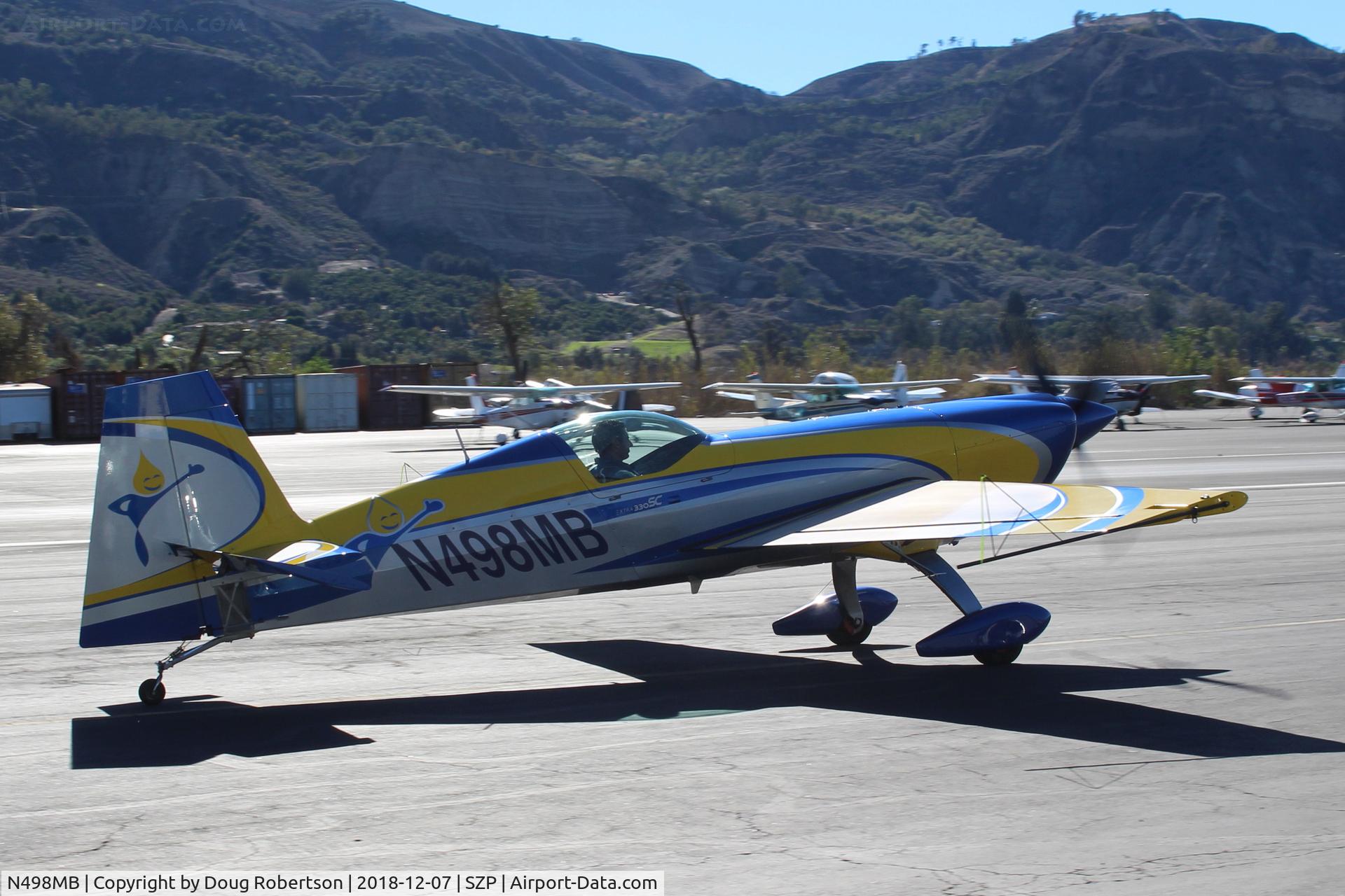 N498MB, Extra EA-300SC C/N SC046, EXTRA FLUGZEUGPRODUKTIONS EA300/SC, unknown engine, takeoff roll Rwy 22