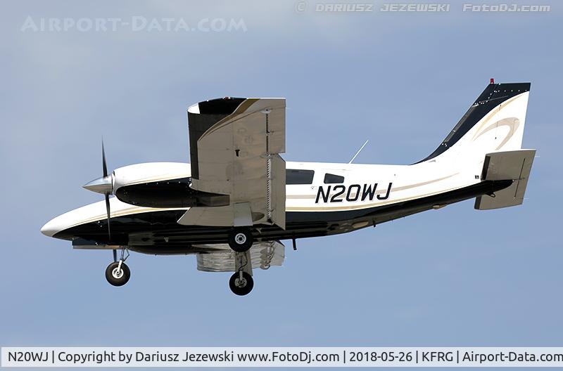 N20WJ, 1993 Piper PA-34-220T C/N 3448027, Piper PA-34-220T Seneca II  C/N 3448027, N20WJ