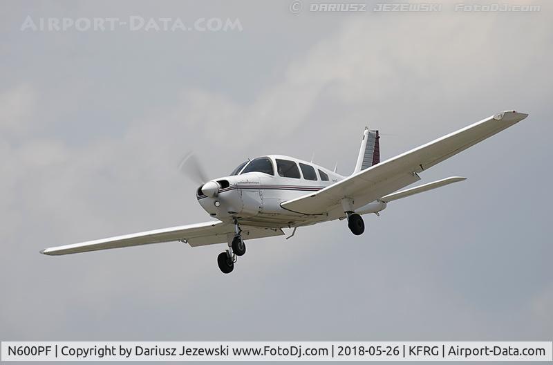 N600PF, 1977 Piper PA-28-161 C/N 28-7816109, Piper PA-28-161 Warrior II  C/N 28-7816109, N600PF