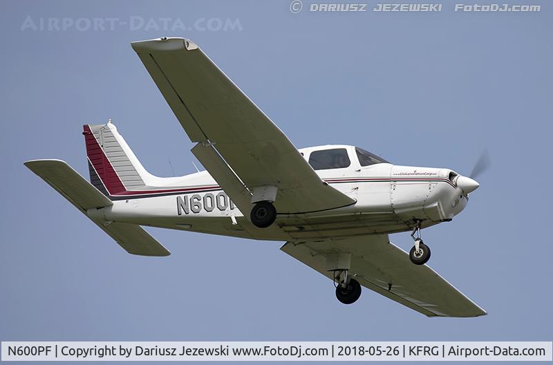 N600PF, 1977 Piper PA-28-161 C/N 28-7816109, Piper PA-28-161 Warrior II  C/N 28-7816109, N600PF