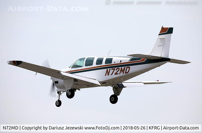 N72MD, 1977 Beech A36 Bonanza 36 C/N E-1149, Beech A36 Bonanza 36  C/N E-1149, N72MD