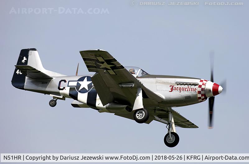 N51HR, 1957 North American P-51D Mustang C/N 122-31268, North American P-51D Mustang  