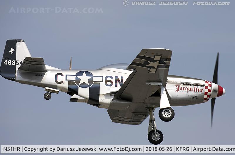 N51HR, 1957 North American P-51D Mustang C/N 122-31268, North American P-51D Mustang  