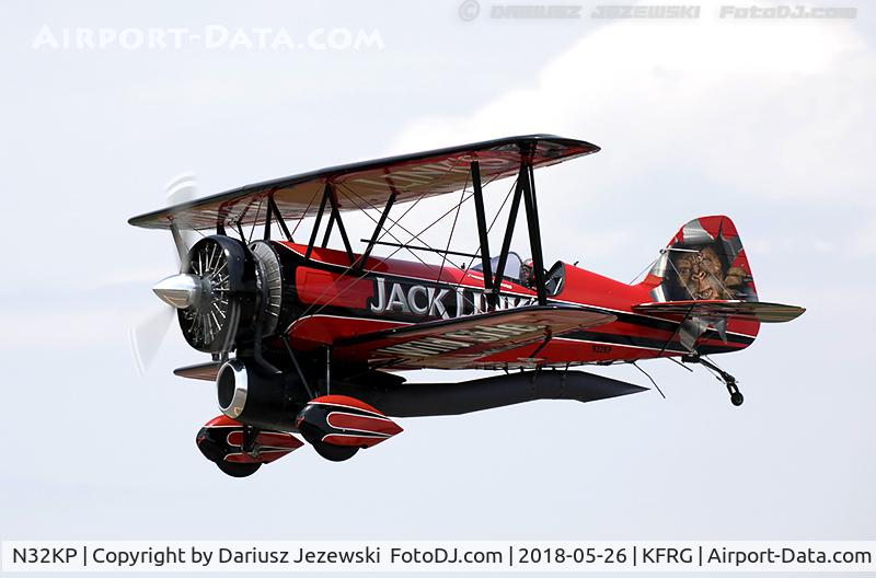 N32KP, 2013 Jet Waco ATO C/N 001, Jet Waco Taperwing  C/N 001 - Jeff Boerboon, N32KP