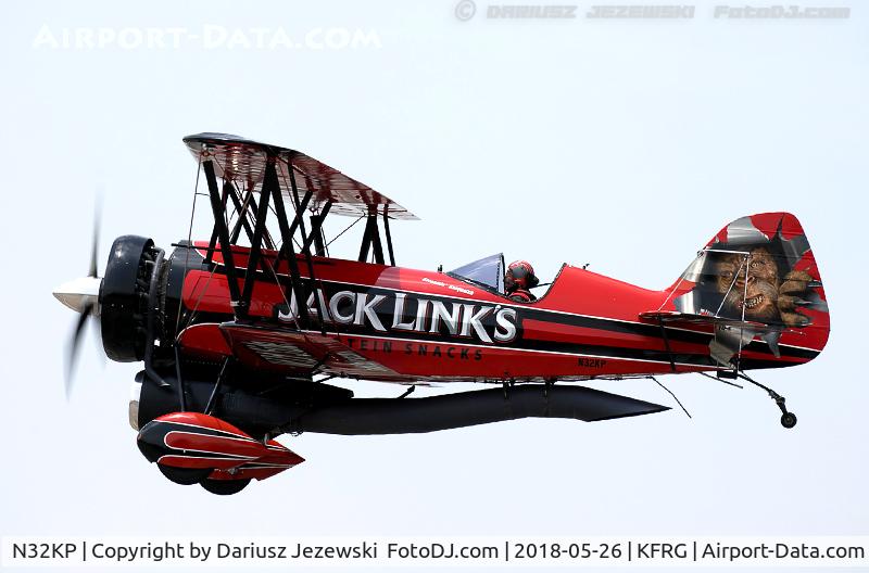 N32KP, 2013 Jet Waco ATO C/N 001, Jet Waco Taperwing  C/N 001 - Jeff Boerboon, N32KP