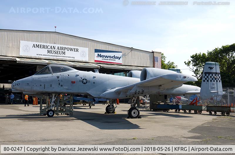 80-0247, Fairchild OA-10A Thunderbolt II C/N A10-0597, A-10A Thunderbolt 80-0247 OS from 25th FS 51st FW Osan AB, South Korea