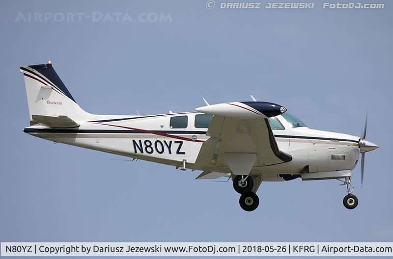 N80YZ, 1979 Beech A36 Bonanza 36 Bonanza 36 C/N E-1417, Beech A36 Bonanza  C/N E-1417 , N80YZ