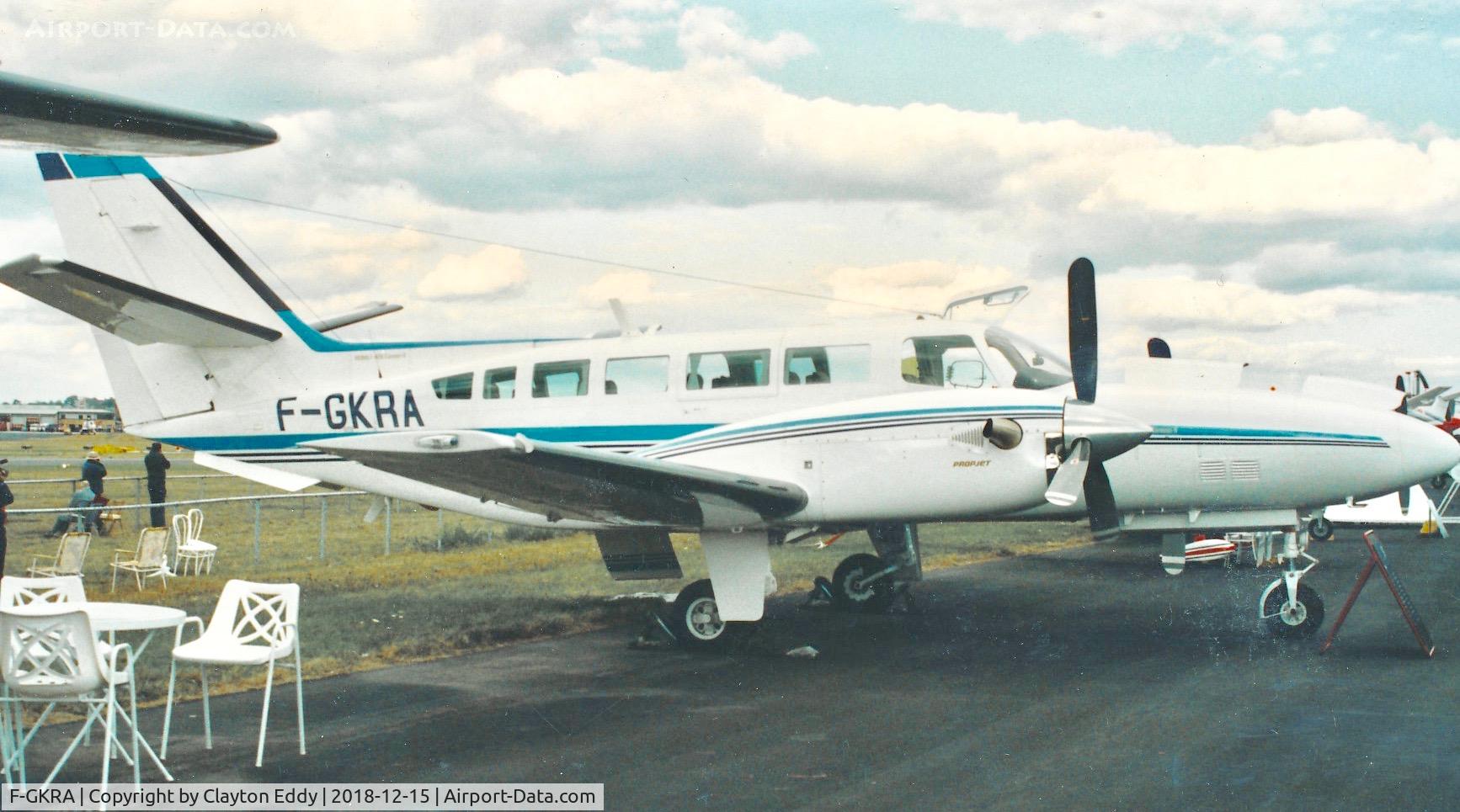 F-GKRA, 1990 Reims F406 Vigilant C/N F406-0042, F-GKRA