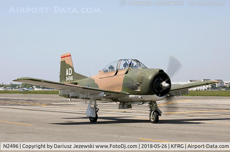 N2496, 1949 North American T-28D Trojan C/N 159-8 (49-1496), North American T-28D Trojan  C/N 49-1496, N2496