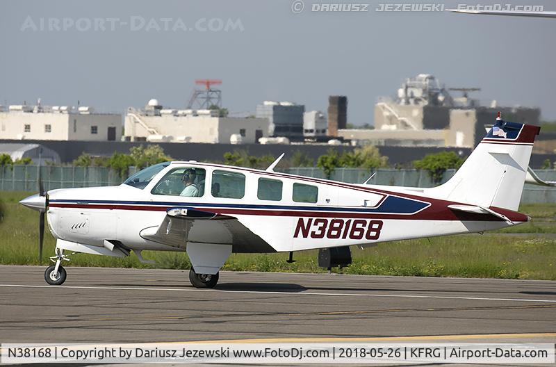N38168, 1981 Beech A36 Bonanza 36 C/N E-1808, Beech A36 Bonanza 36  C/N E-1808, N38168