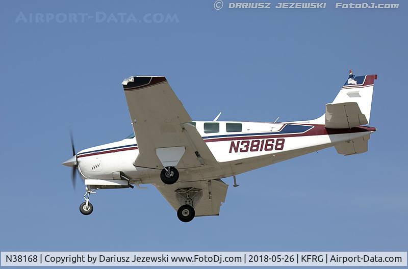N38168, 1981 Beech A36 Bonanza 36 C/N E-1808, Beech A36 Bonanza 36  C/N E-1808, N38168