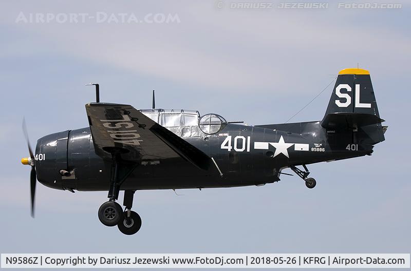 N9586Z, 1945 Grumman TBM-3E Avenger C/N 85886, Grumman TBM-3E Avenger  C/N 85886, N9586Z