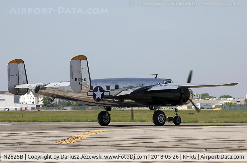 N2825B, 1940 North American RB-25 Mitchell C/N 62-2837, North American RB-25 Mitchell 
