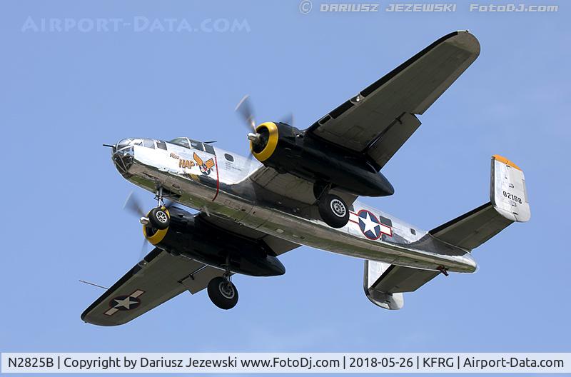 N2825B, 1940 North American RB-25 Mitchell C/N 62-2837, North American RB-25 Mitchell 