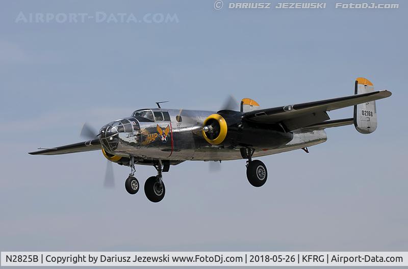 N2825B, 1940 North American RB-25 Mitchell C/N 62-2837, North American RB-25 Mitchell 