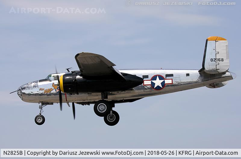 N2825B, 1940 North American RB-25 Mitchell C/N 62-2837, North American RB-25 Mitchell 