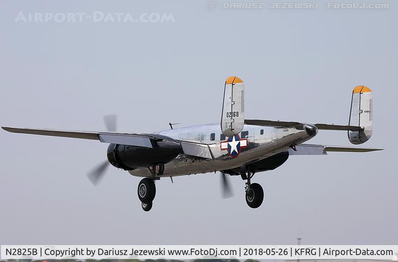 N2825B, 1940 North American RB-25 Mitchell C/N 62-2837, North American RB-25 Mitchell 
