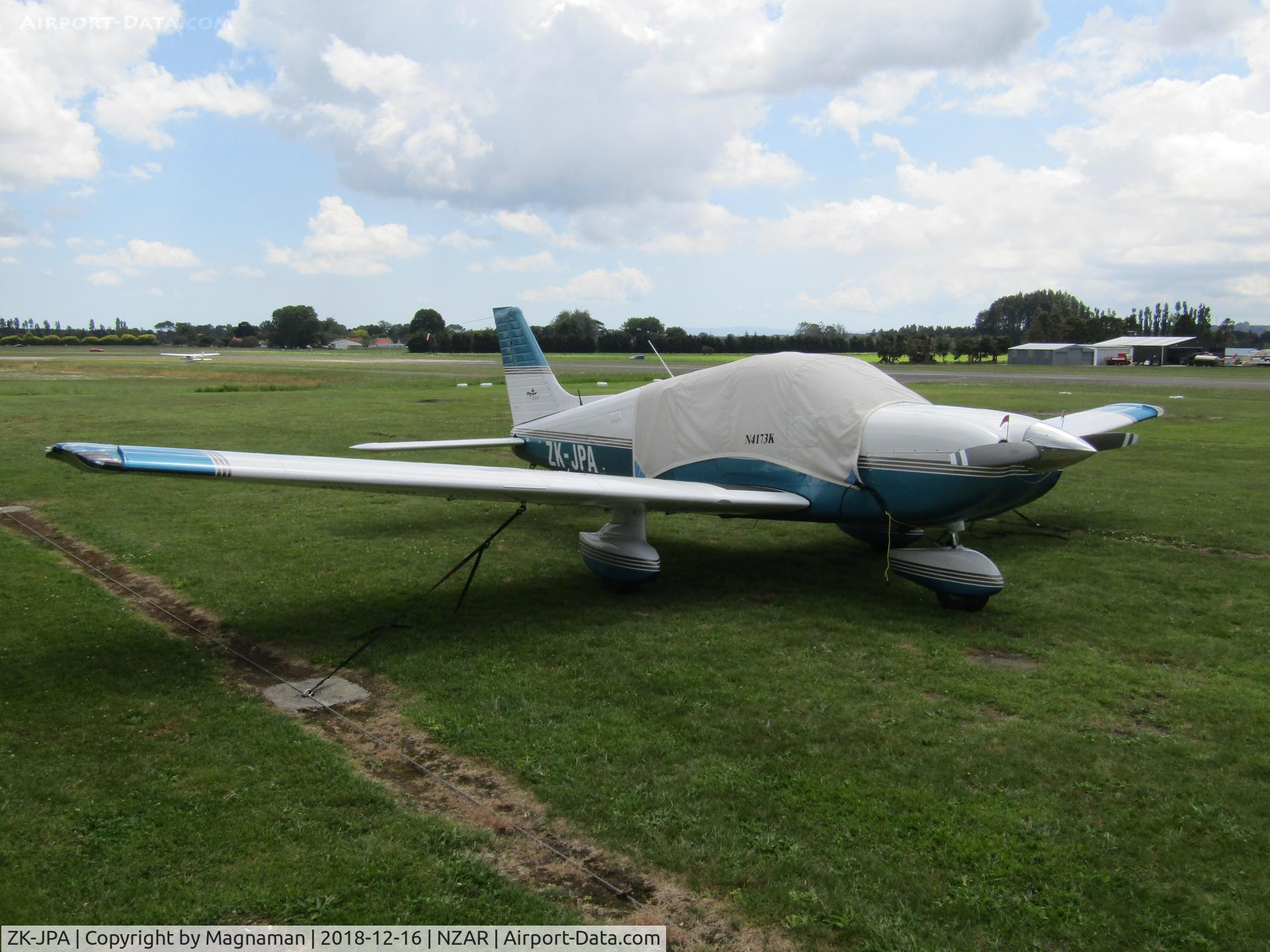 ZK-JPA, Piper PA 28-180 Cherokee C/N 28-43401, New import from Oz - ex VH-AYC
