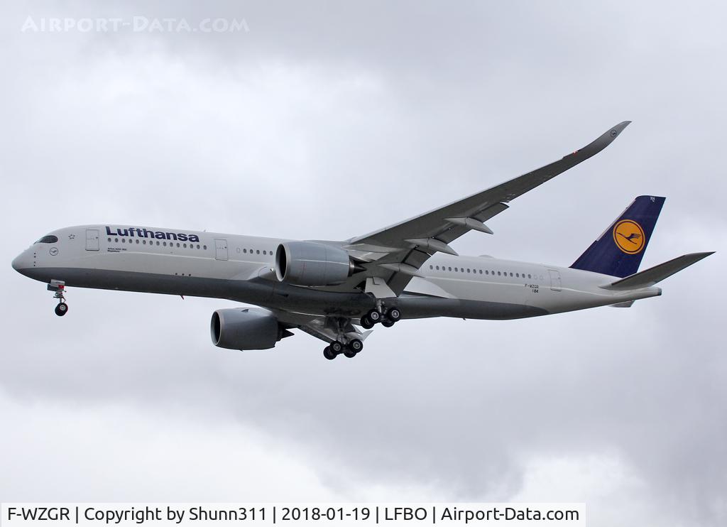 F-WZGR, 2017 Airbus A350-941 C/N 184, C/n 0184 - To be D-AIXH