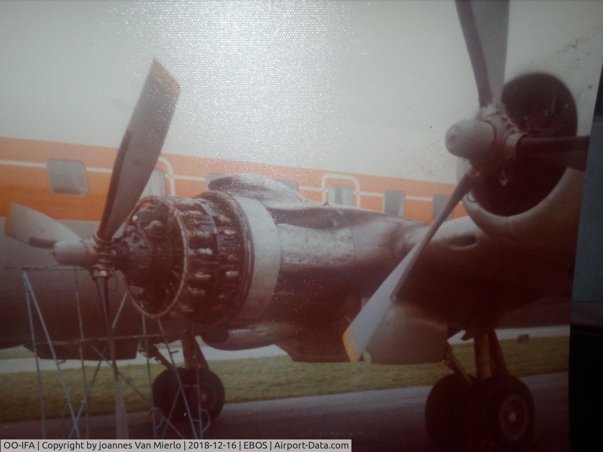 OO-IFA, 1952 Douglas DC-6B C/N 43740, Ostend, Belgium