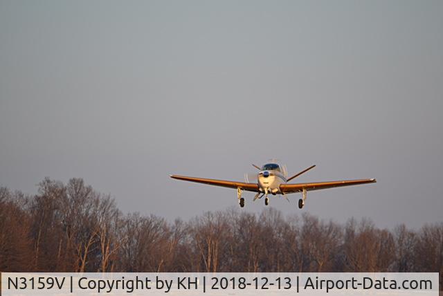 N3159V, 1947 Beech 35 Bonanza C/N D-589, Kyle T/O