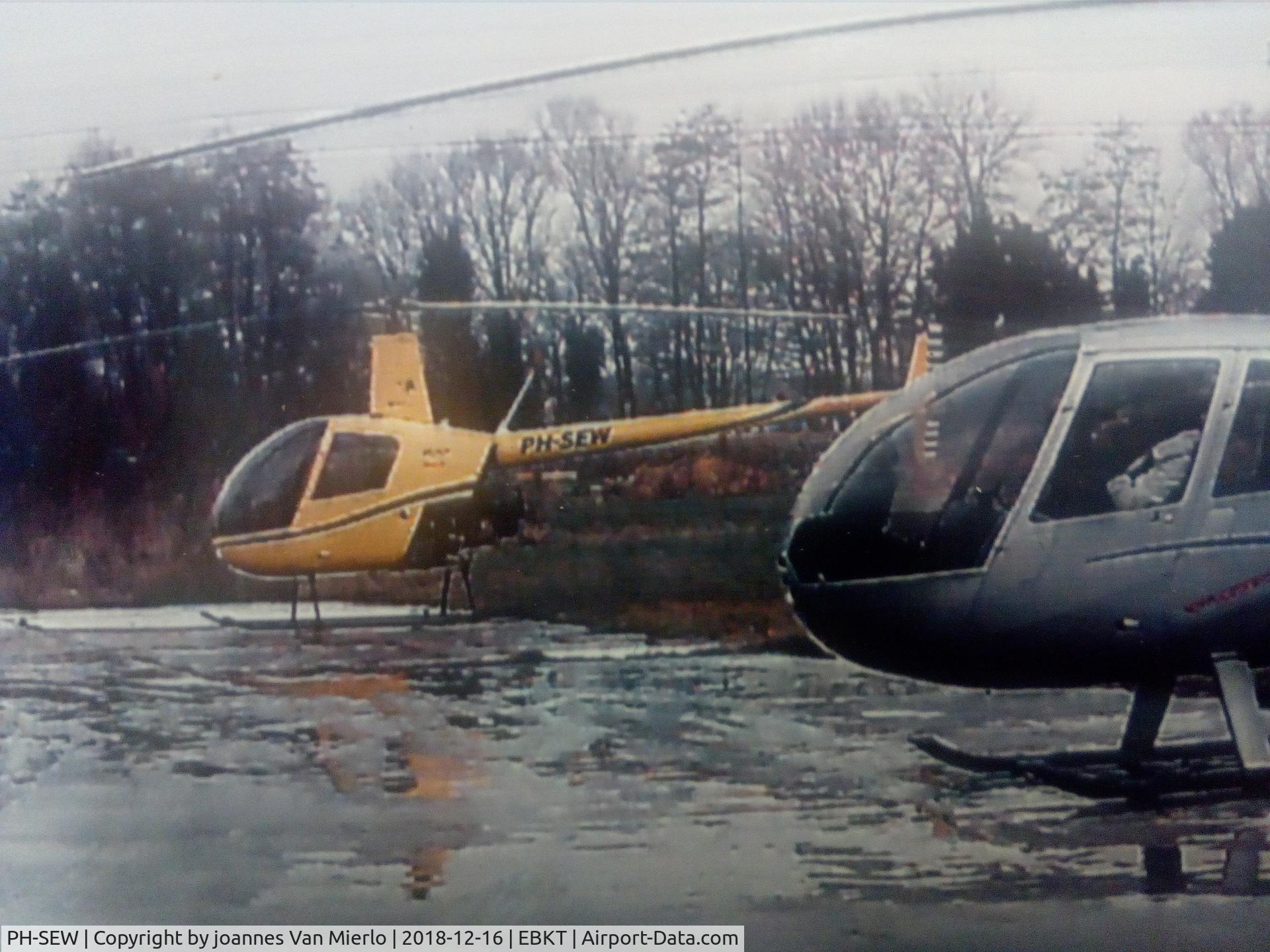 PH-SEW, 2007 Robinson R22 Beta C/N 4131, Wevelgem, Belgium