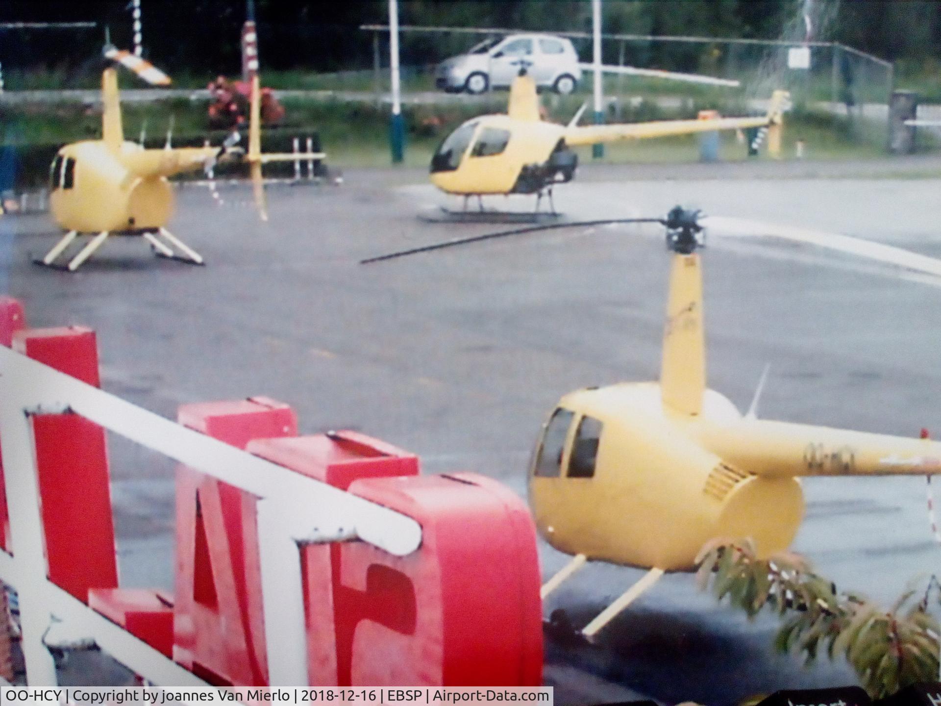 OO-HCY, Robinson R44 Raven C/N 1592, Spa, Belgium