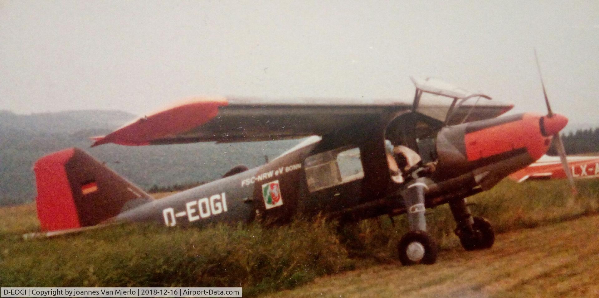 D-EOGI, Dornier Do-27A-4 C/N 473, Luxemburg '70s