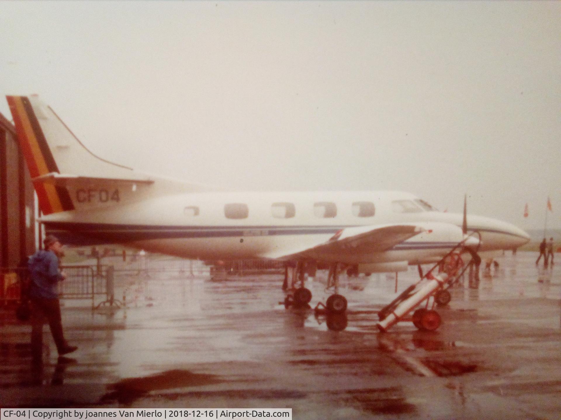 CF-04, 1975 Swearingen SA-226T Merlin IIIA C/N T-264, BELGIAN AF