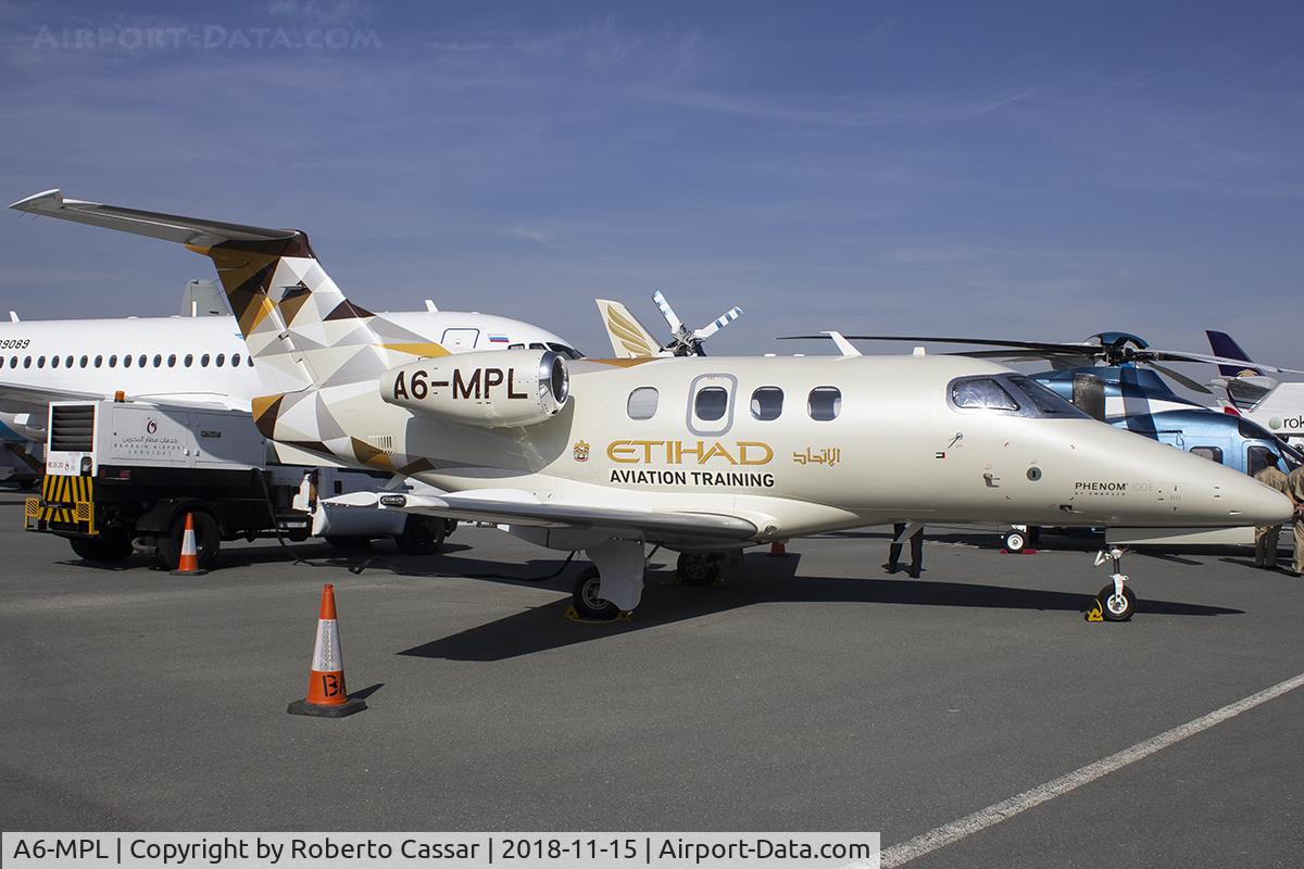 A6-MPL, 2016 Embraer EMB-500 Phenom 100 C/N 50000374, BIAS 2018 - SAKHIR AIRBASE OBKH