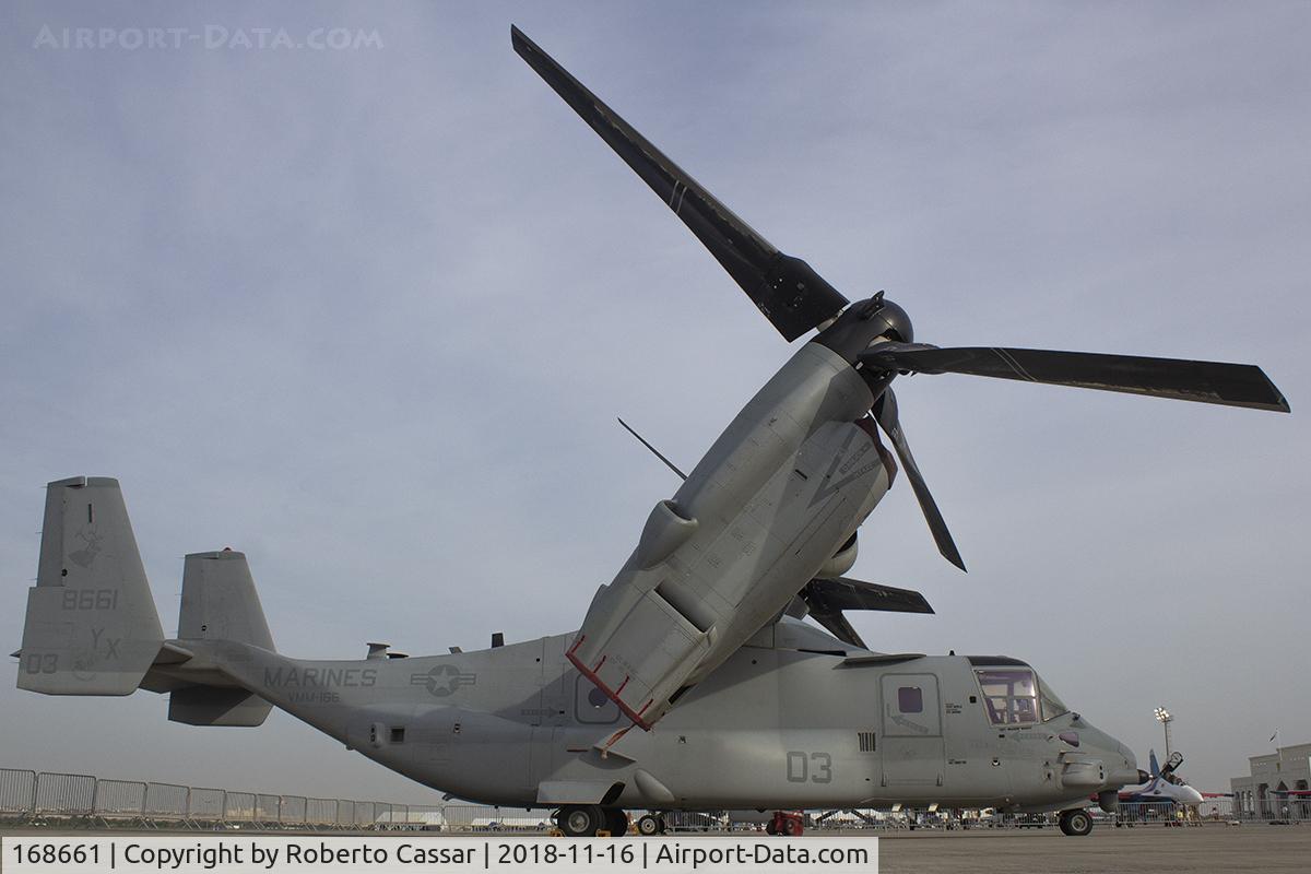 168661, Bell-Boeing MV-22B Osprey C/N Not found 168661, BIAS 2018 - SAKHIR AIRBASE OBKH