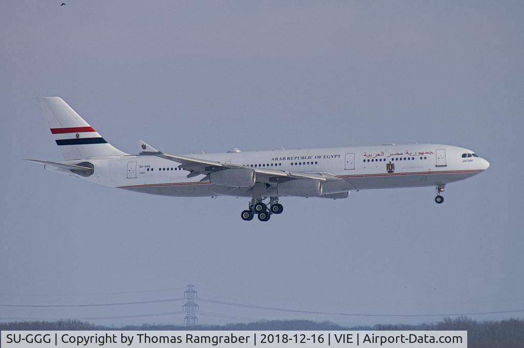 SU-GGG, 1995 Airbus A340-212 C/N 061, Egypt - Government Airbus A340-200