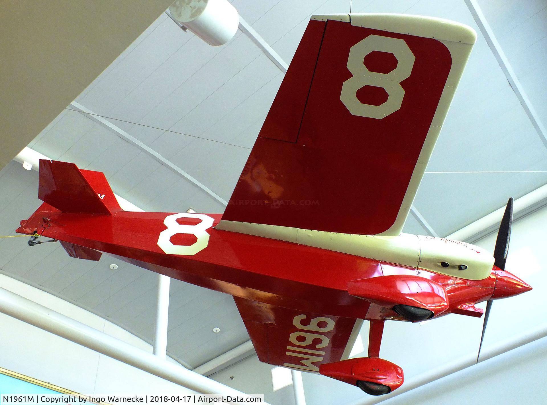 N1961M, Pitts Special Pellet C/N unknown, Pitts Special Pellet 'Lil Monster' at the Wedell-Williams Aviation and Cypress Sawmill Museum, Patterson LA
