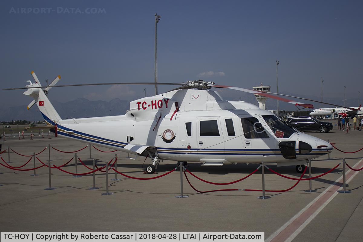TC-HOY, Sikorsky S-76C+ C/N 760501, EURASIA 2018