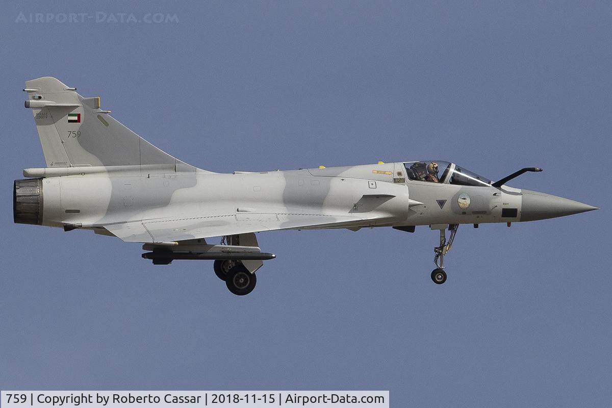 759, Dassault Mirage 2000-9EAD C/N 759, BIAS 2018 - SAKHIR AIRBASE OBKH