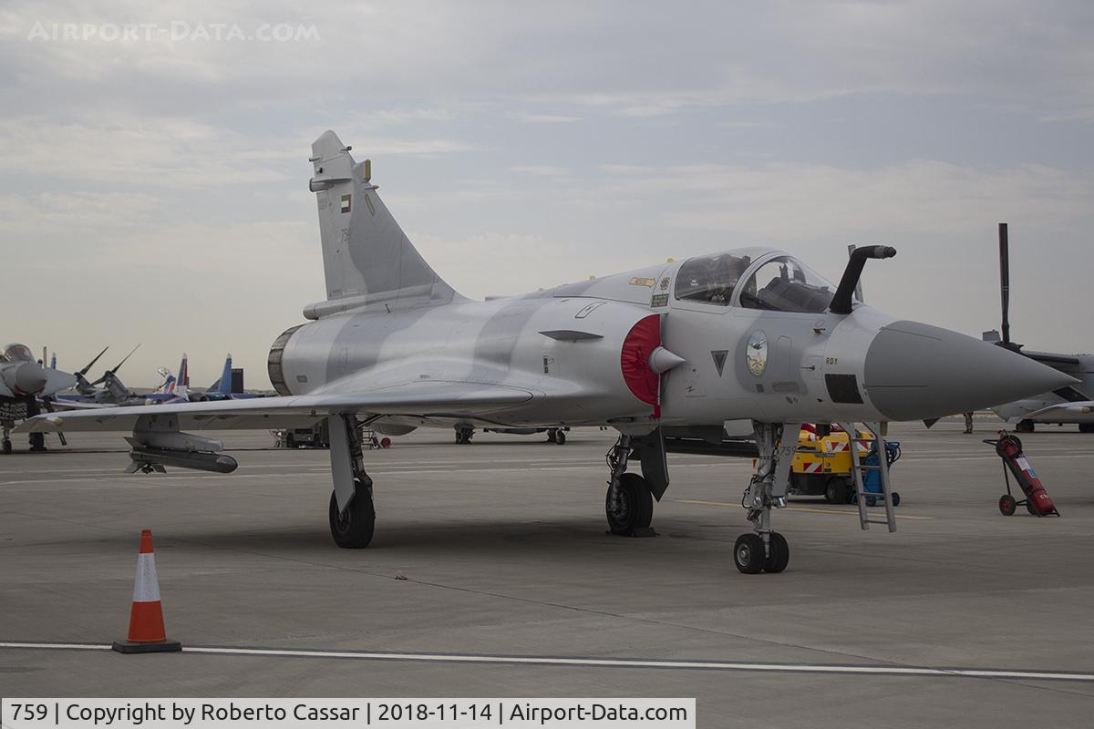 759, Dassault Mirage 2000-9EAD C/N 759, BIAS 2018 - SAKHIR AIRBASE OBKH