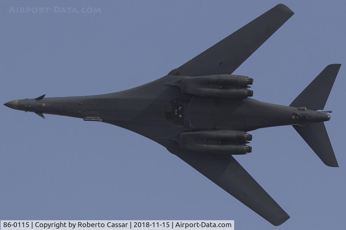 86-0115, 1986 Rockwell B-1B Lancer C/N 75, BIAS 2018 - SAKHIR AIRBASE OBKH