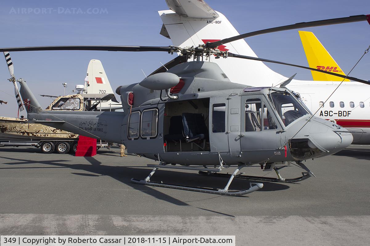 349, Bell 412EP C/N 36426, BIAS 2018 - SAKHIR AIRBASE OBKH