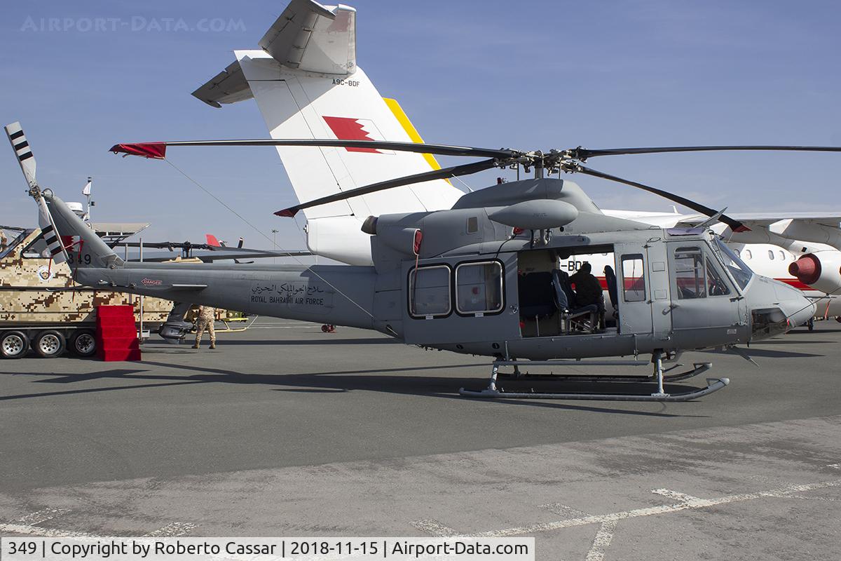 349, Bell 412EP C/N 36426, BIAS 2018 - SAKHIR AIRBASE OBKH