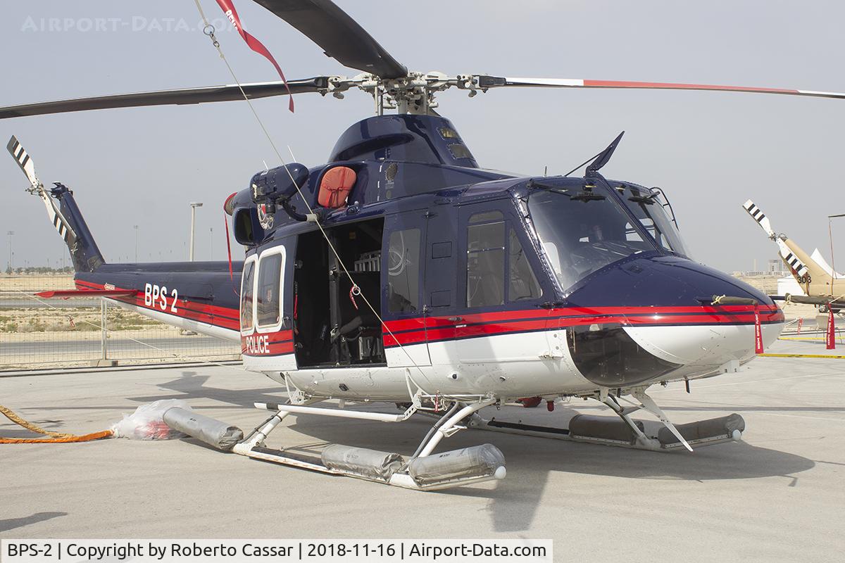 BPS-2, Bell 412EP C/N 0003, BIAS 2018 - SAKHIR AIRBASE OBKH